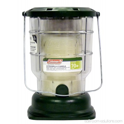 Coleman Citronella Candle Outdoor Lantern - 70+ Hours, 6.7 Ounce 551075108